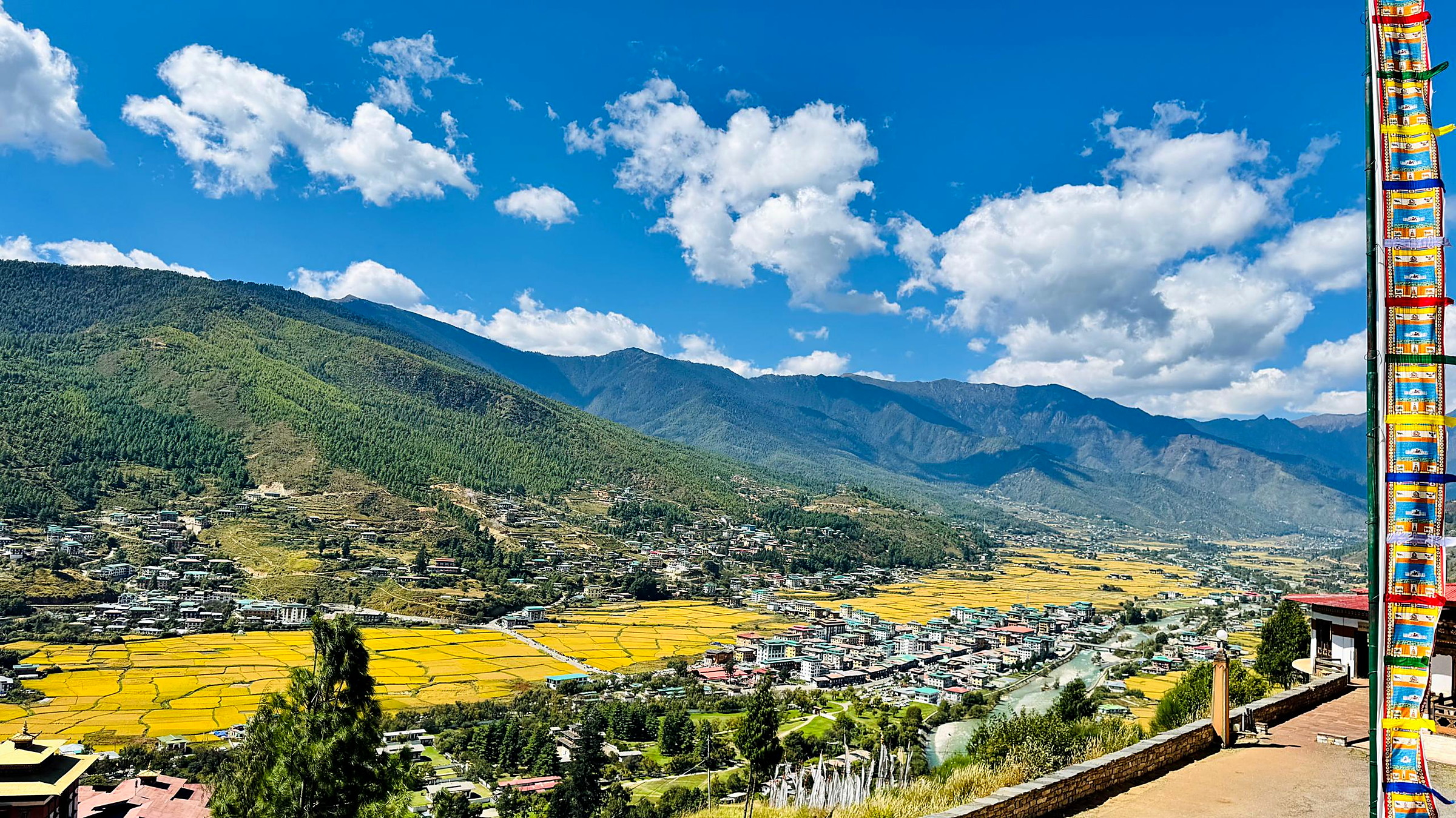 Phobjikha Valley, Central Bhutan, Bhutan